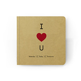 Notebook Photostory 160 Trang Bìa Kraft Đóng Keo 140 x 140 - 039